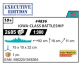 4836 - IOWA-CLASS BATTLESHIP Executive Edition