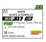 2273 - Sd. Kfz. 10 DEMAG D7