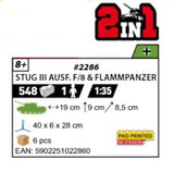 2286 - STUG III AUSF. F/8 & FLAMMPANZER