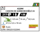2294 - CANON DE 90 MM MODELE 39