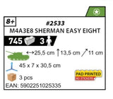 2533 - M4A3E8 SHERMAN EASY EIGHT