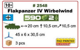 2548 - FLAKPANZER IV WIRBELWIND