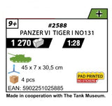 2588 - PANZER VI TIGER I no "131" (PRE-ORDER)