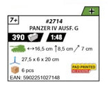 2714 - PANZER IV  AUSF. G