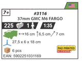 3116 - 37MM GMC M6 FARGO