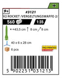 3121 - V2 ROCKET VERGELTUNGSWAFFE-2