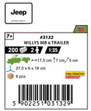 COBI 3132 - WILLYS MB & TRAILER