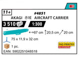 4851 - IJN AKAGI AIRCRAFT CARRIER