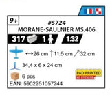 5724 - MORANE-SAULNIER MS.406