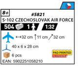 5821 - S-102 CZECHOSLOVAK AIR FORCE (MIG15)