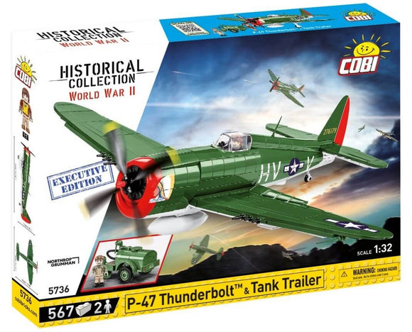 5736 - P-47 THUNDERBOLT & TANK TRAILER
